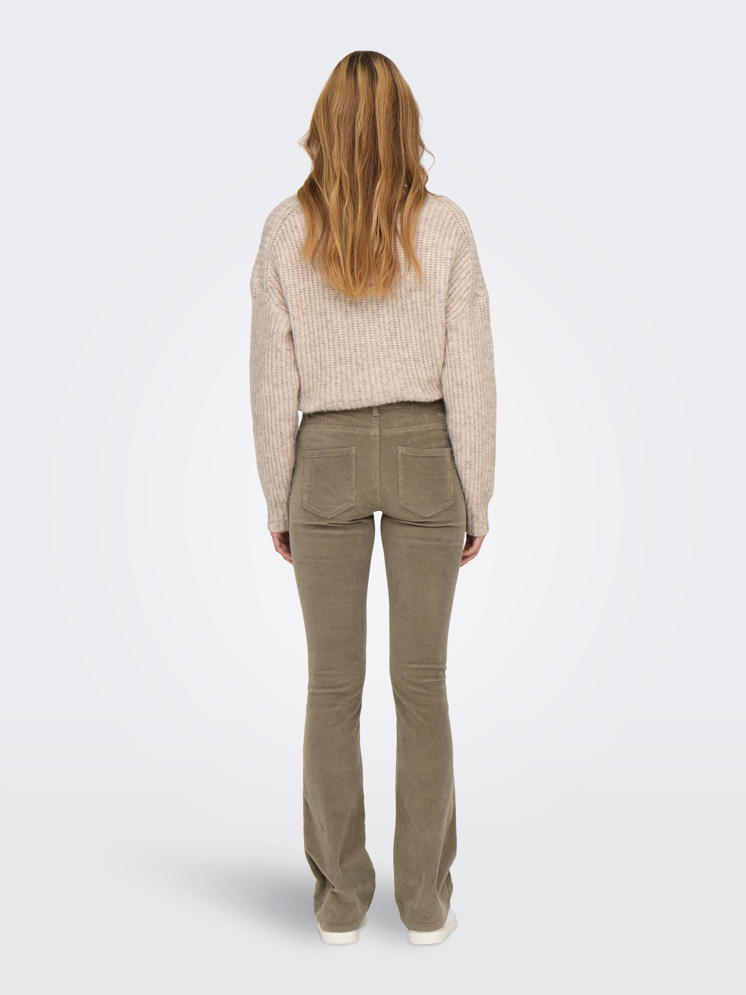 ONLY Cordhose »ONLMARY – Flared Cordhose mit Stretchkomfort«  slim fit, modisch, Cord, Baumwollmischung