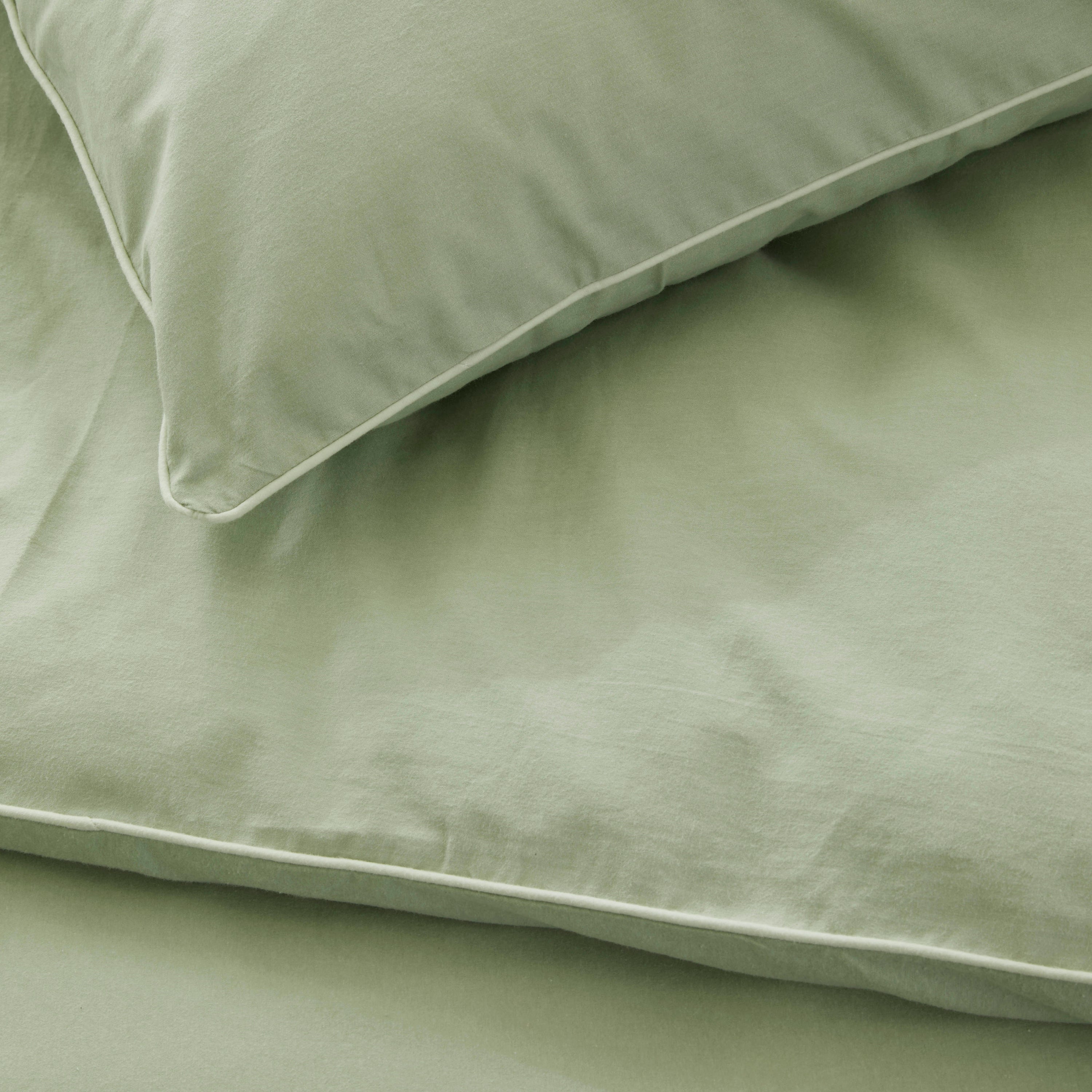 Walra Sweet Softy Dekbedovertrek 240 x 220/240 cm - Groen