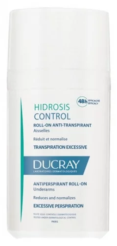 Ducray — Roll-on Anti-transpirant Aisselles — Transpiration excessive aisselles — Hidrosis Control 40ml