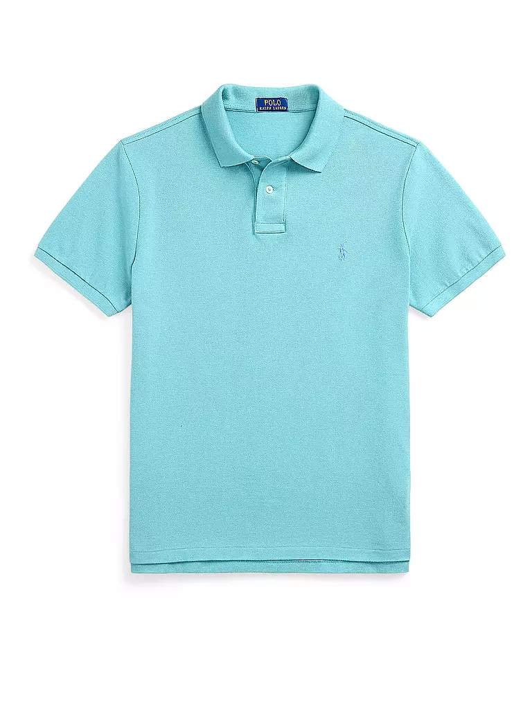 POLO RALPH LAUREN Poloshirt Custom Slim Fit türkis