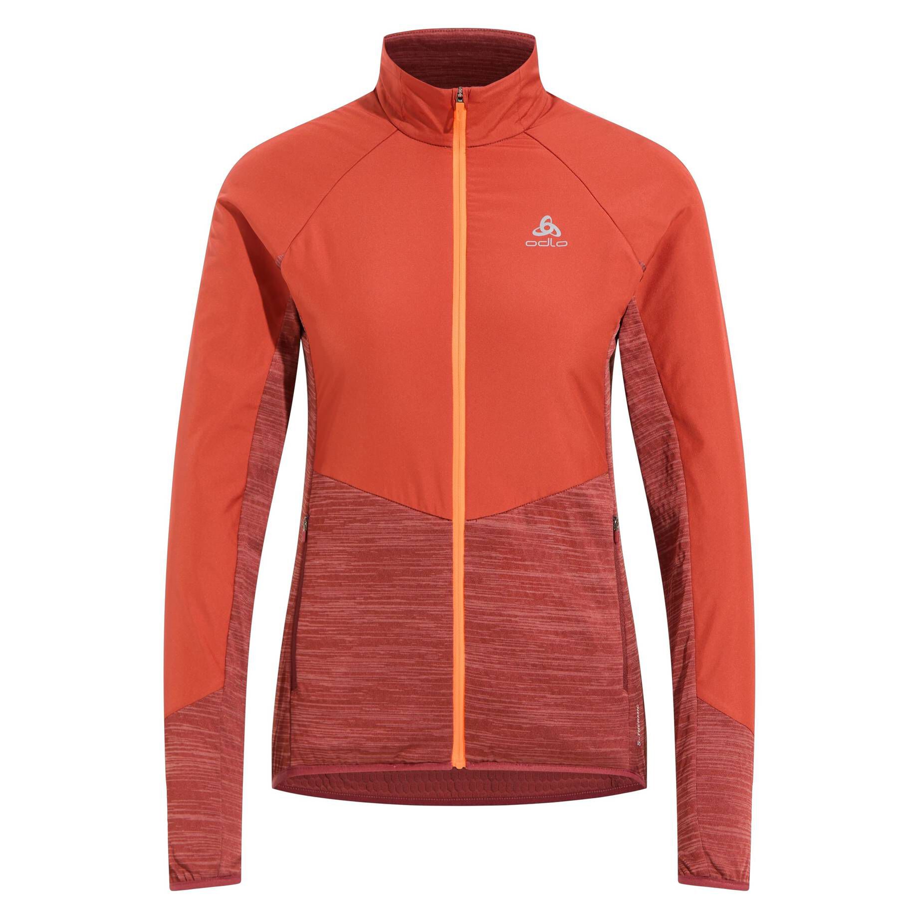 Odlo| Damen Laufjacke RUN EASY WARM HYBRID-JACKE Regular Fit