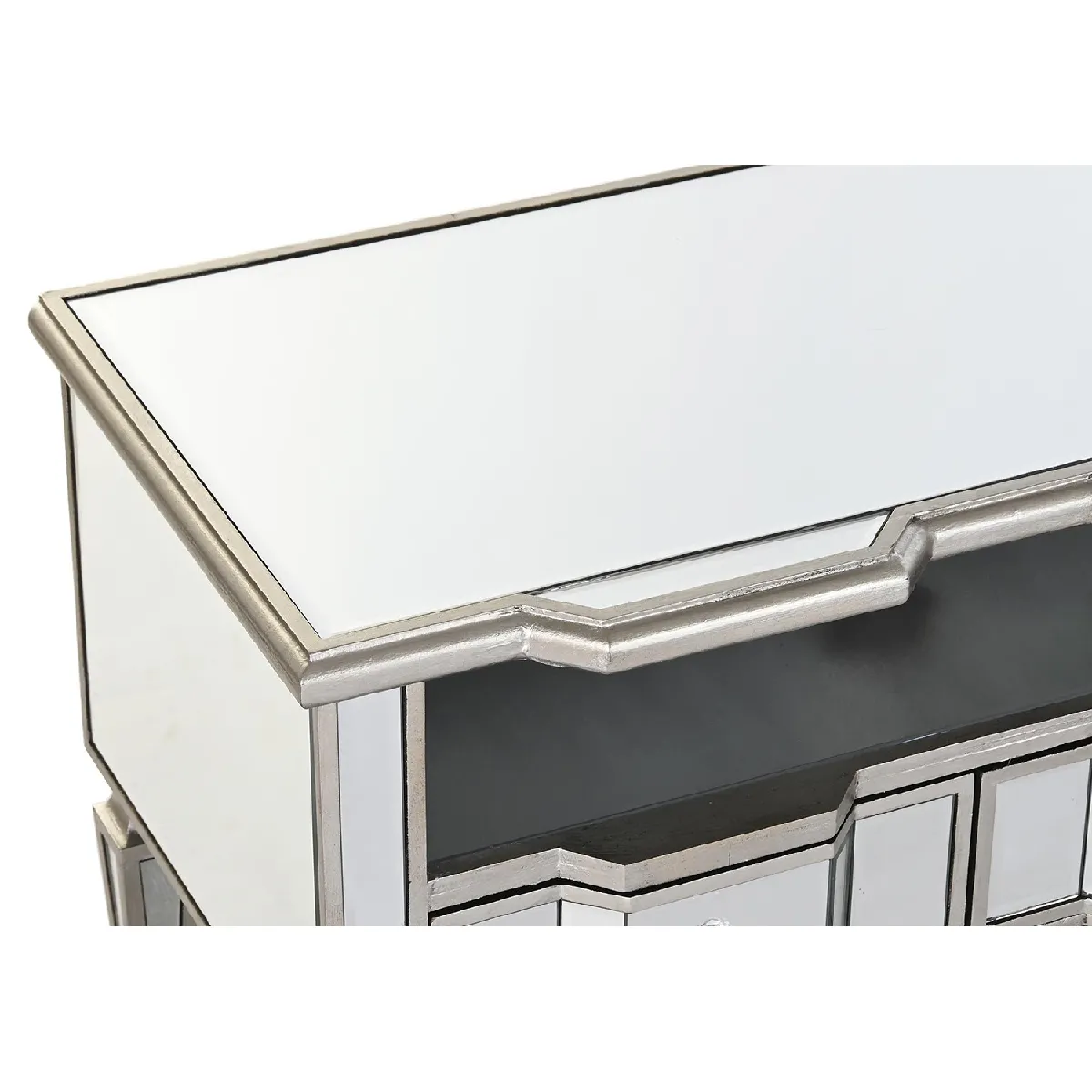Pegane Meuble TV - Argent