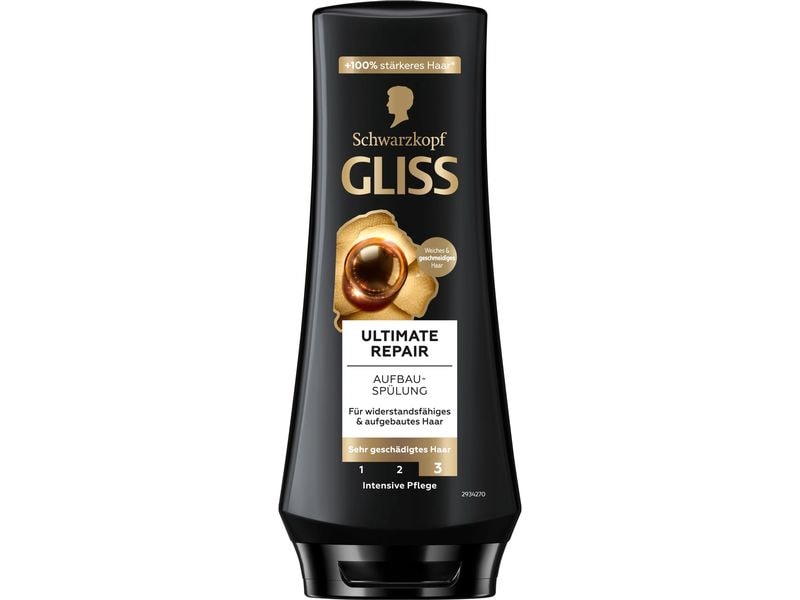 Schwarzkopf GLISS Haarspülung Ultimate Repair 200 ml Conditioner bietet eine intensive Pflege