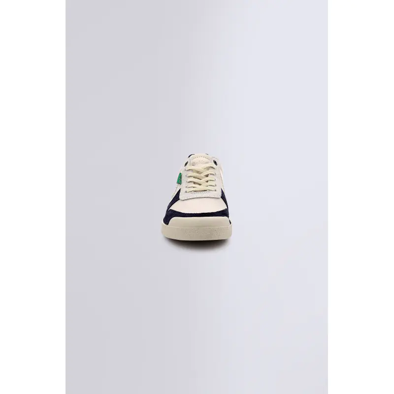 KICK TRECKY BLANC MARINE BASKETS BASSES Cuir Homme