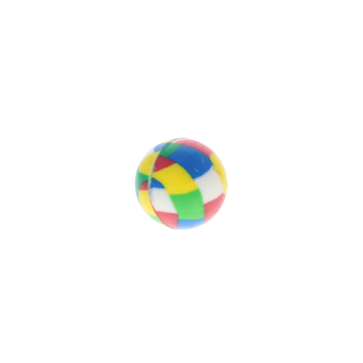 Balle rebondissante mix couleurs Mercredi et Patati
