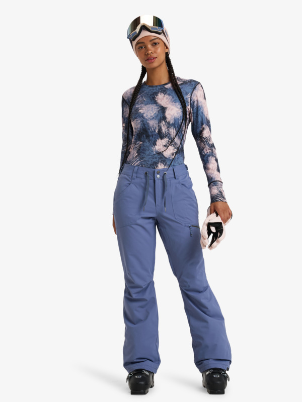 Nadia Pantalon de snow Bleu Femme