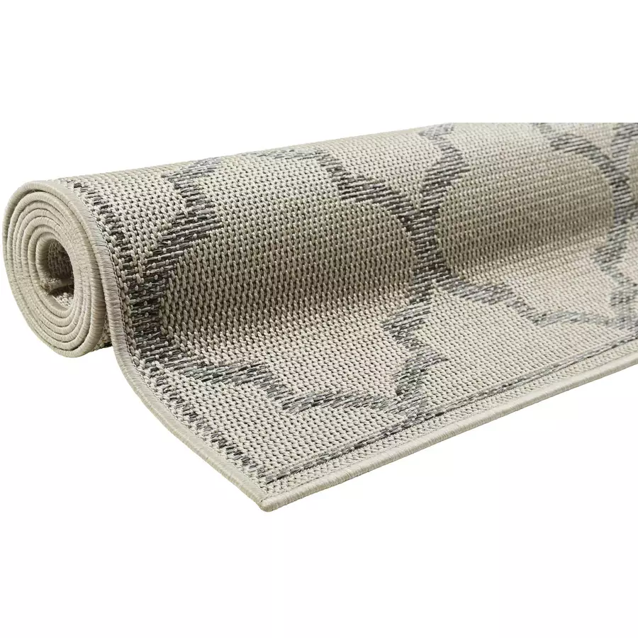 Wecon home Outdoorteppich In & Outdoor Gleamy Outdoor beige grau