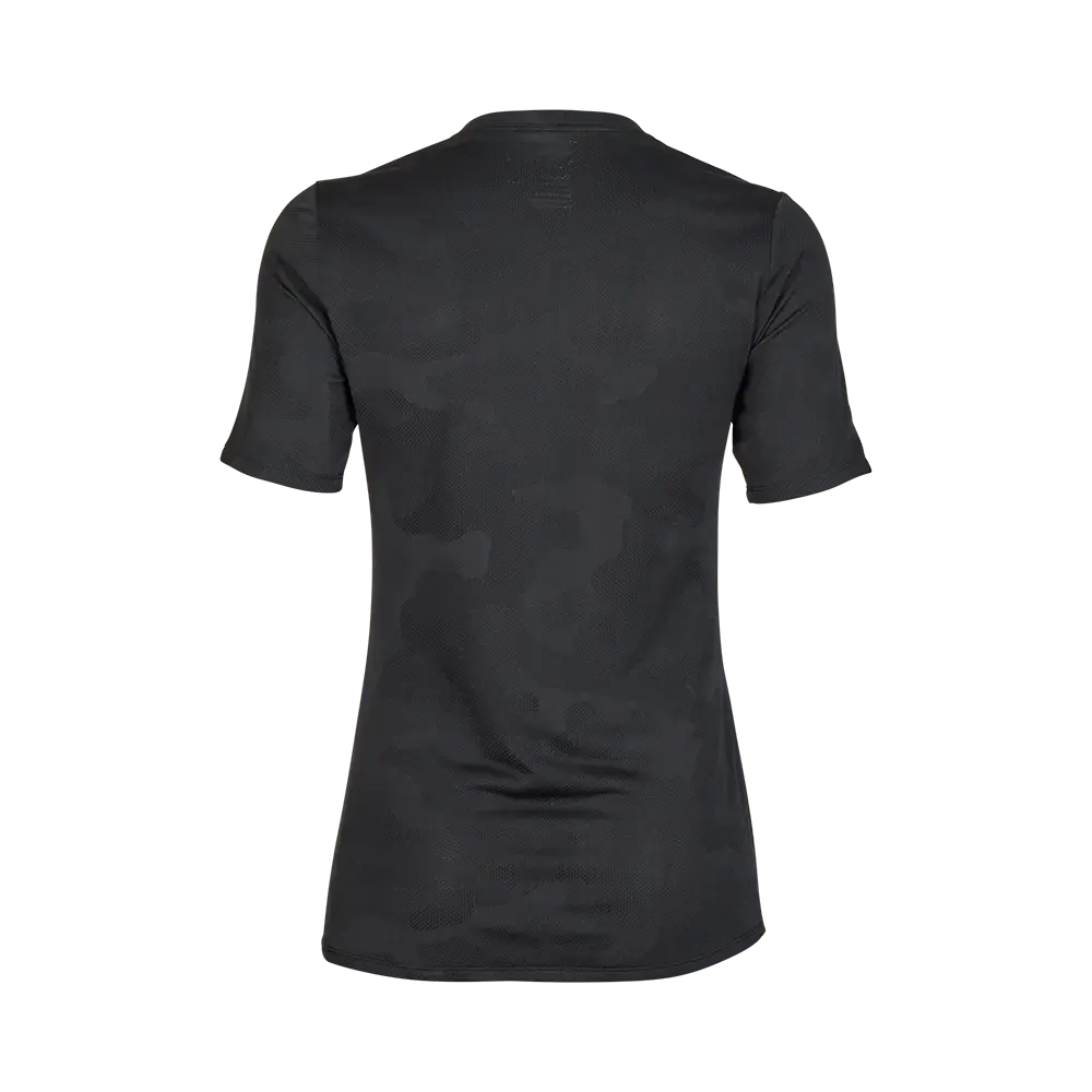 Fox Ranger Tru Dri MTB Fietsshirt Korte Mouwen Zwart/Grijs Dames
