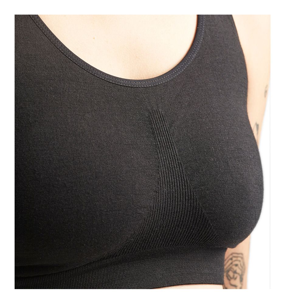 Icebreaker ANATOMICA SEAMLESS - Brassière Femme black