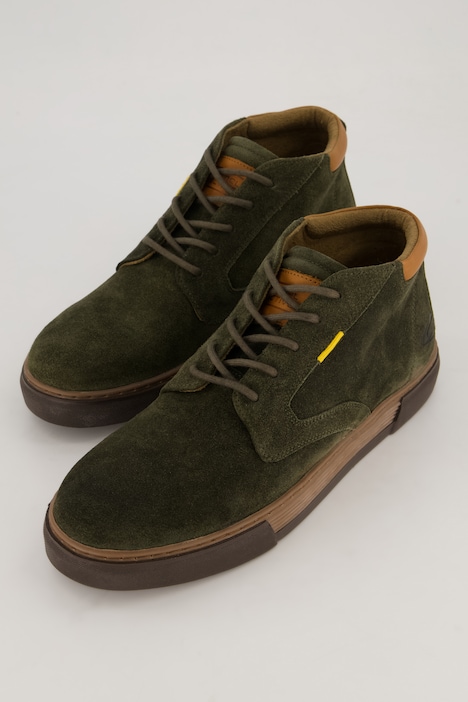 Herren-Mid-Cut Schnürschuh, camel active, bis Größe 50