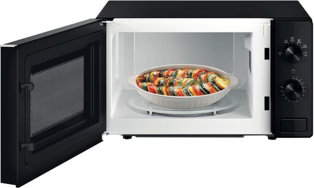 Whirlpool fritstående mikrobølgeovn MWPS101B (sort)