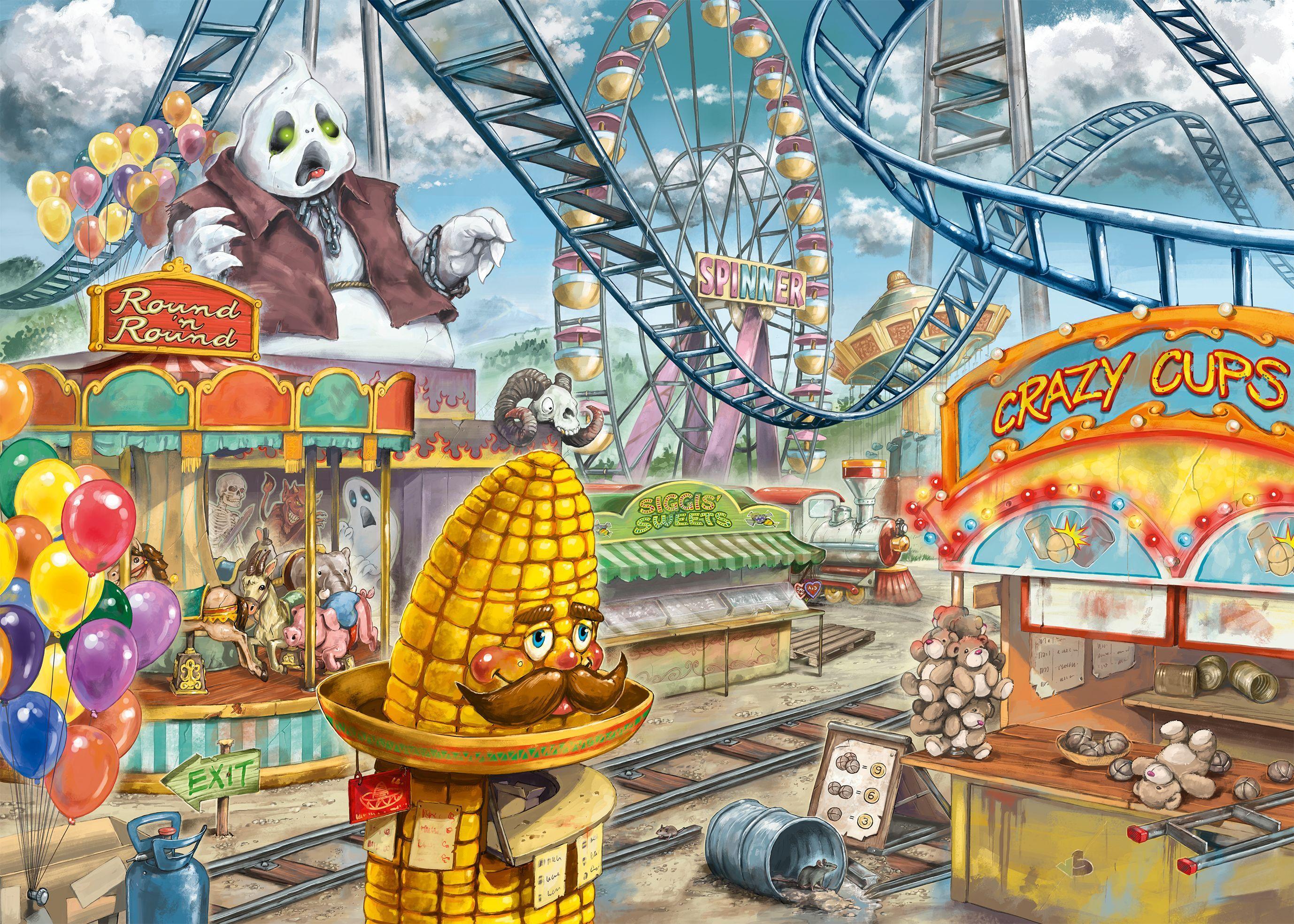 Rätsel-Puzzle EKids – FREIZEITPARK 368-teilig