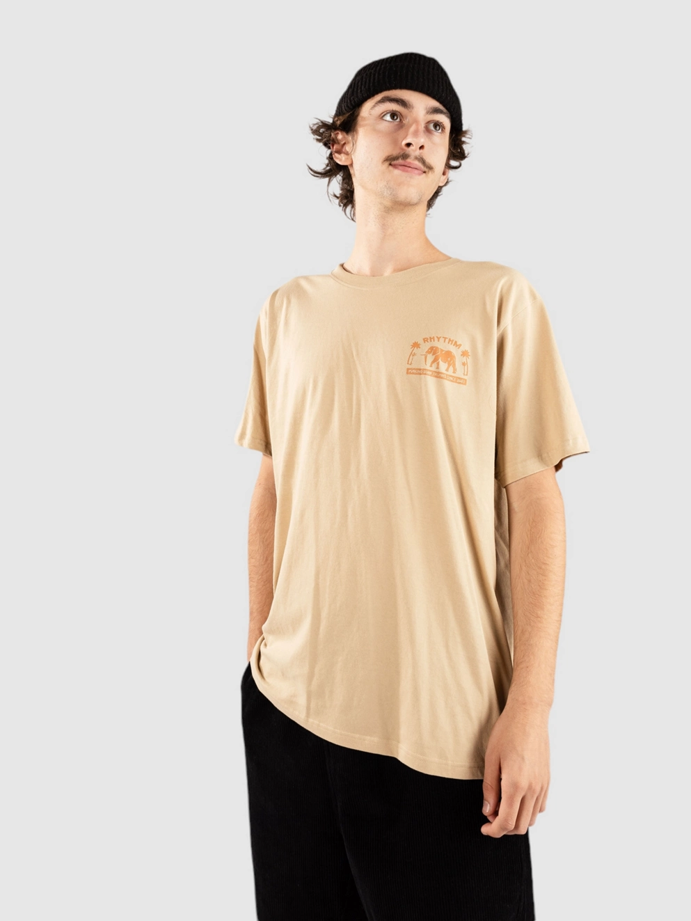 Rhythm Tusk T-Shirt sand