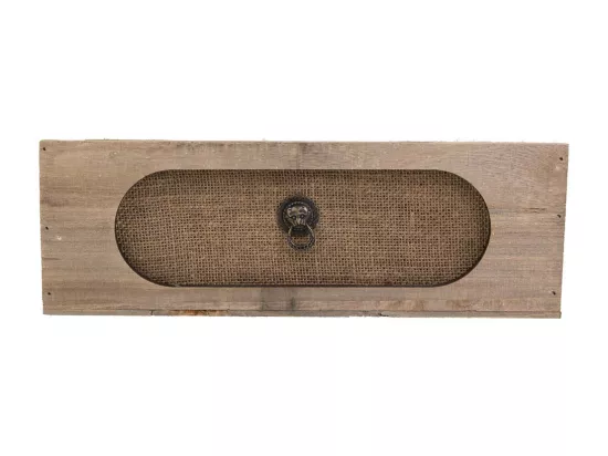 Tiroir en bois marron 35x13,5x12h