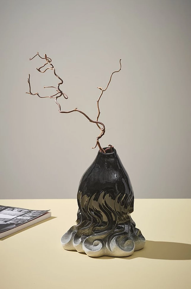 CANYON vase/dekor - høyde 32 cm