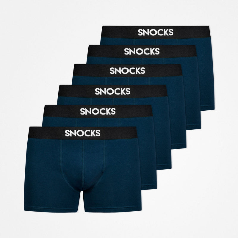 Boxershorts aus Bio-Baumwolle Blau