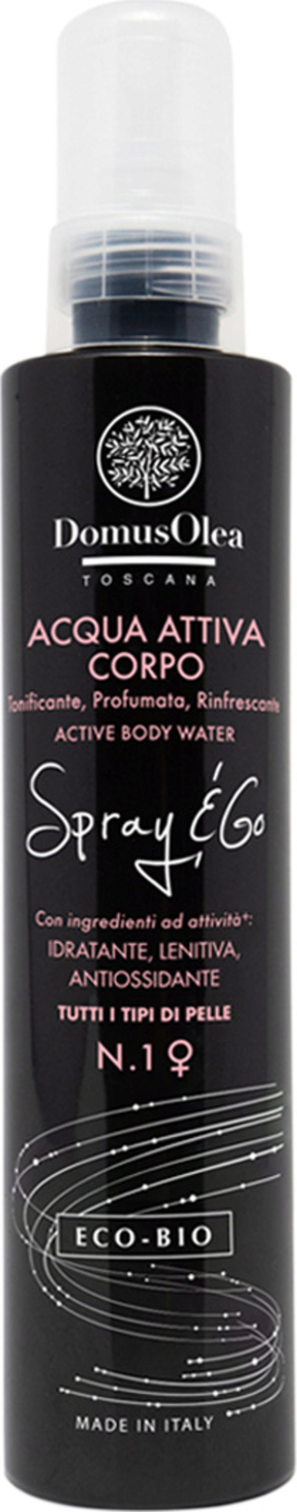 Domus Olea Toscana  Spray & Go Aktives Duftwasser, N.1 Feminin (200 ml)