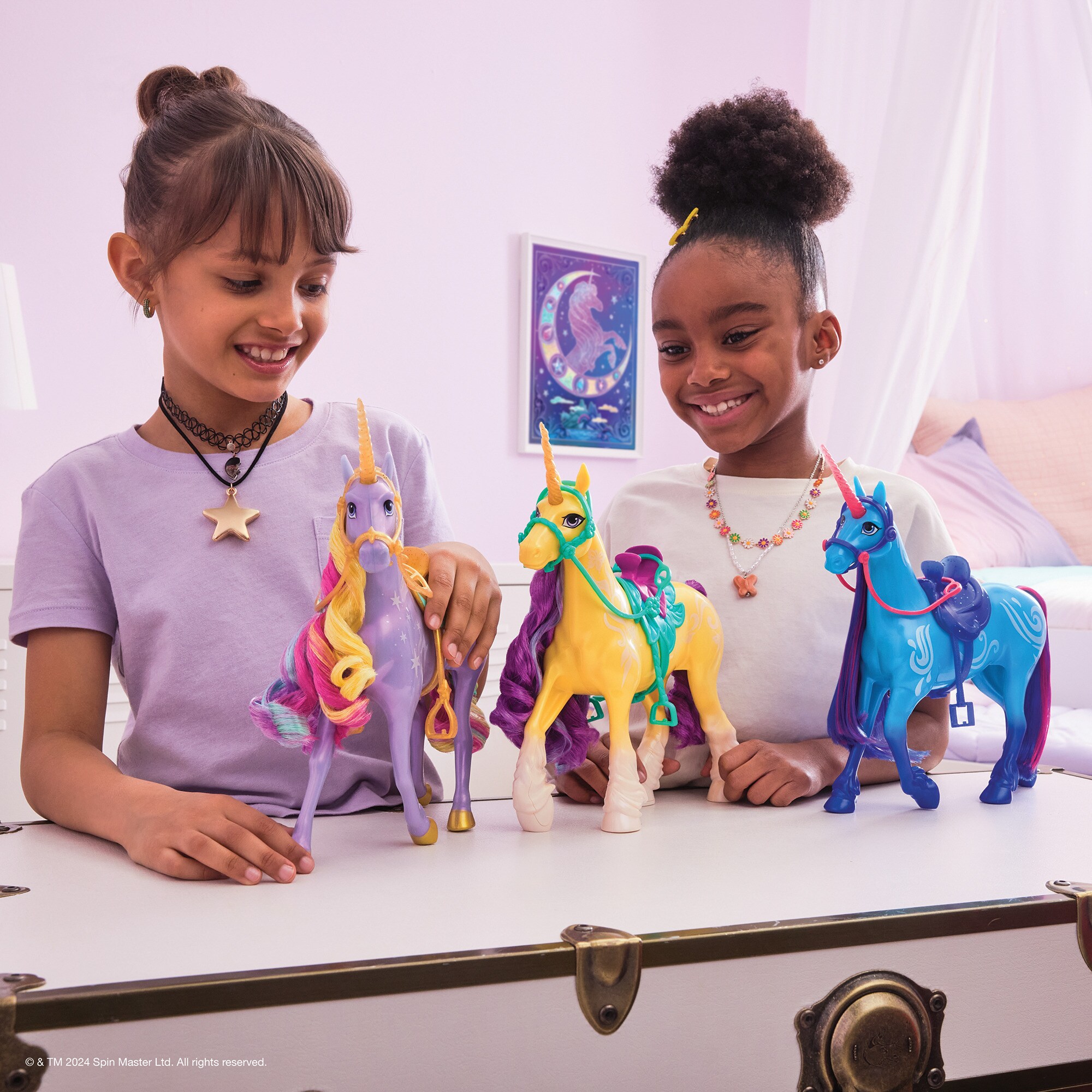 Spin Master Spielfigur Unicorn Academy - Einhorn Leaf