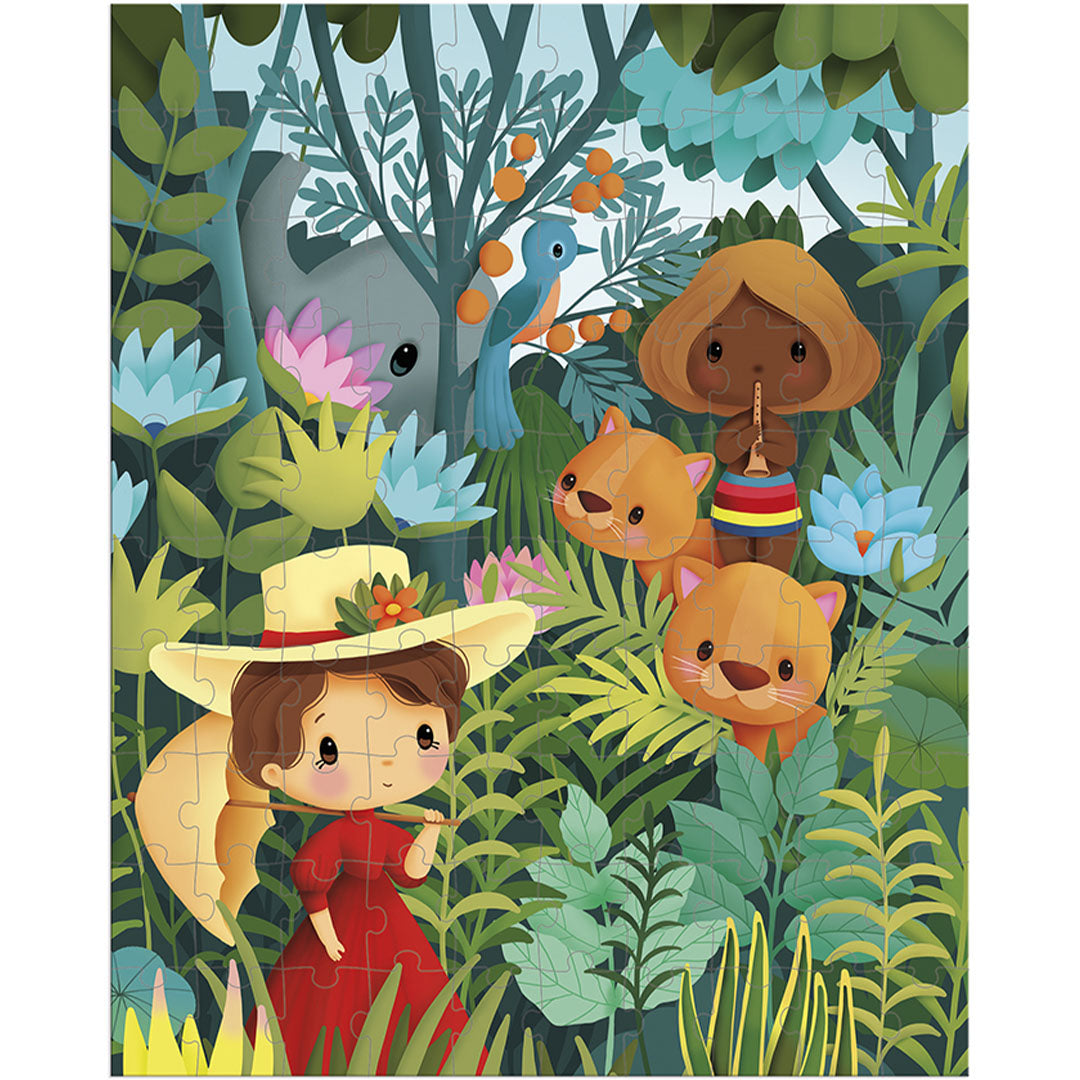 Janod puzzel rousseau-inspired - 100st