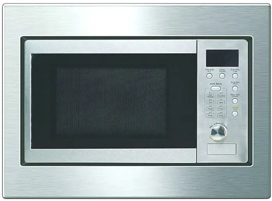 Exquisit EMW 20.1 G, Indbygget, 20 L, 800 W, Indbygget skærm, Knapper, Dreje, Rustfrit stål