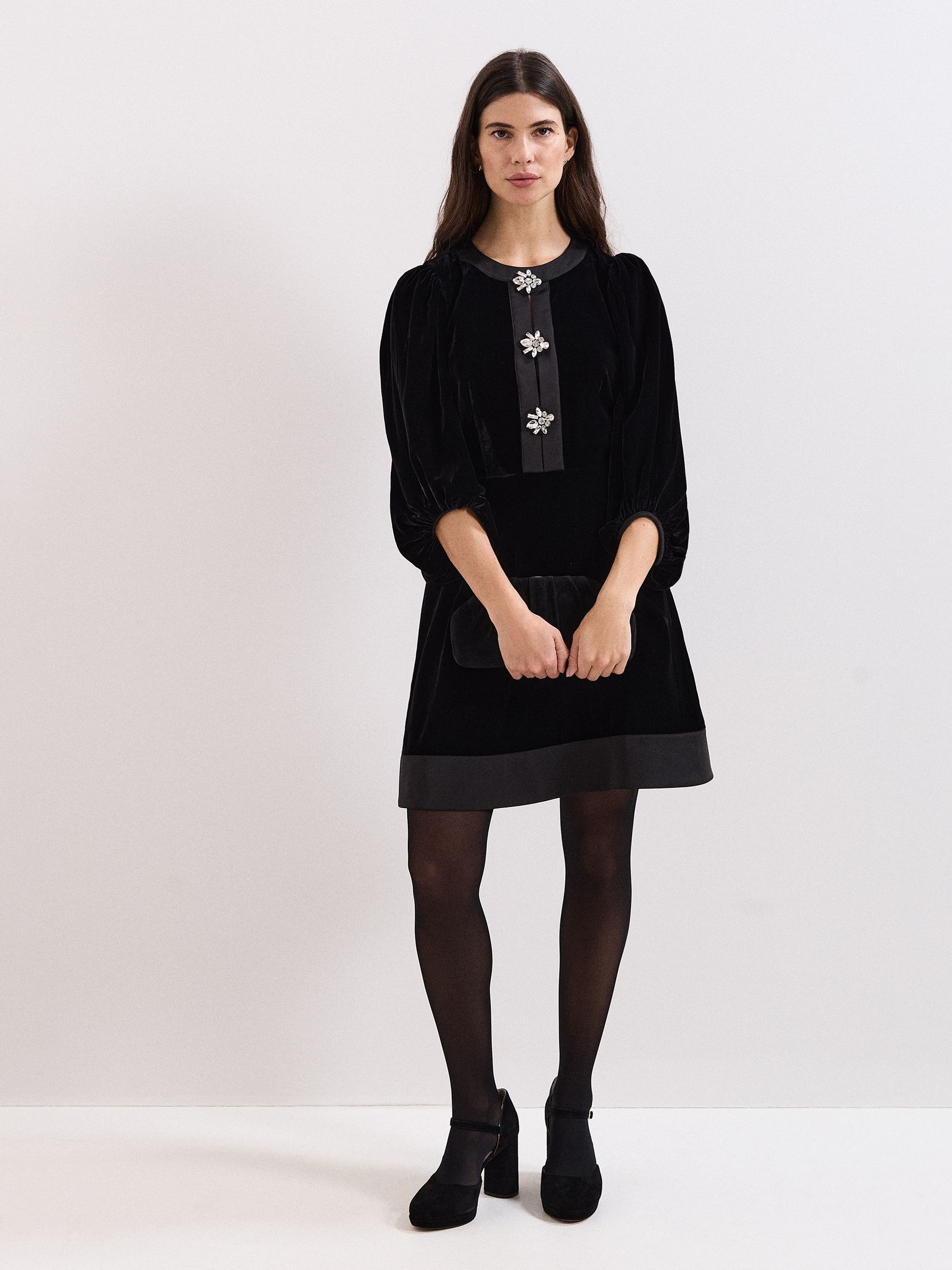 Phase Eight Heidi Velvet Dress