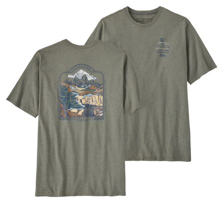 T-Shirt Patagonia 50 Year Responsibili-Tee Vert