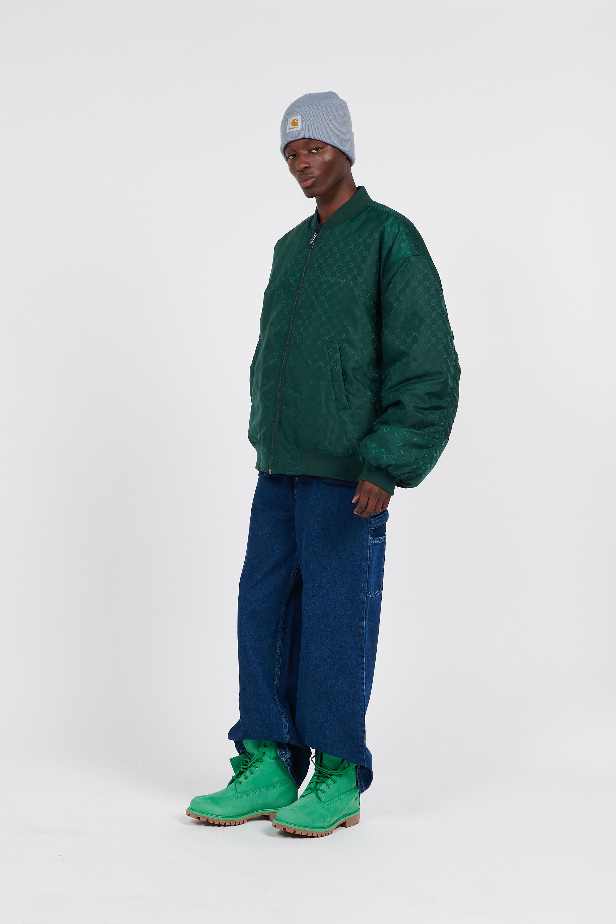 Daily Paper Bomber ronack jacket Vert