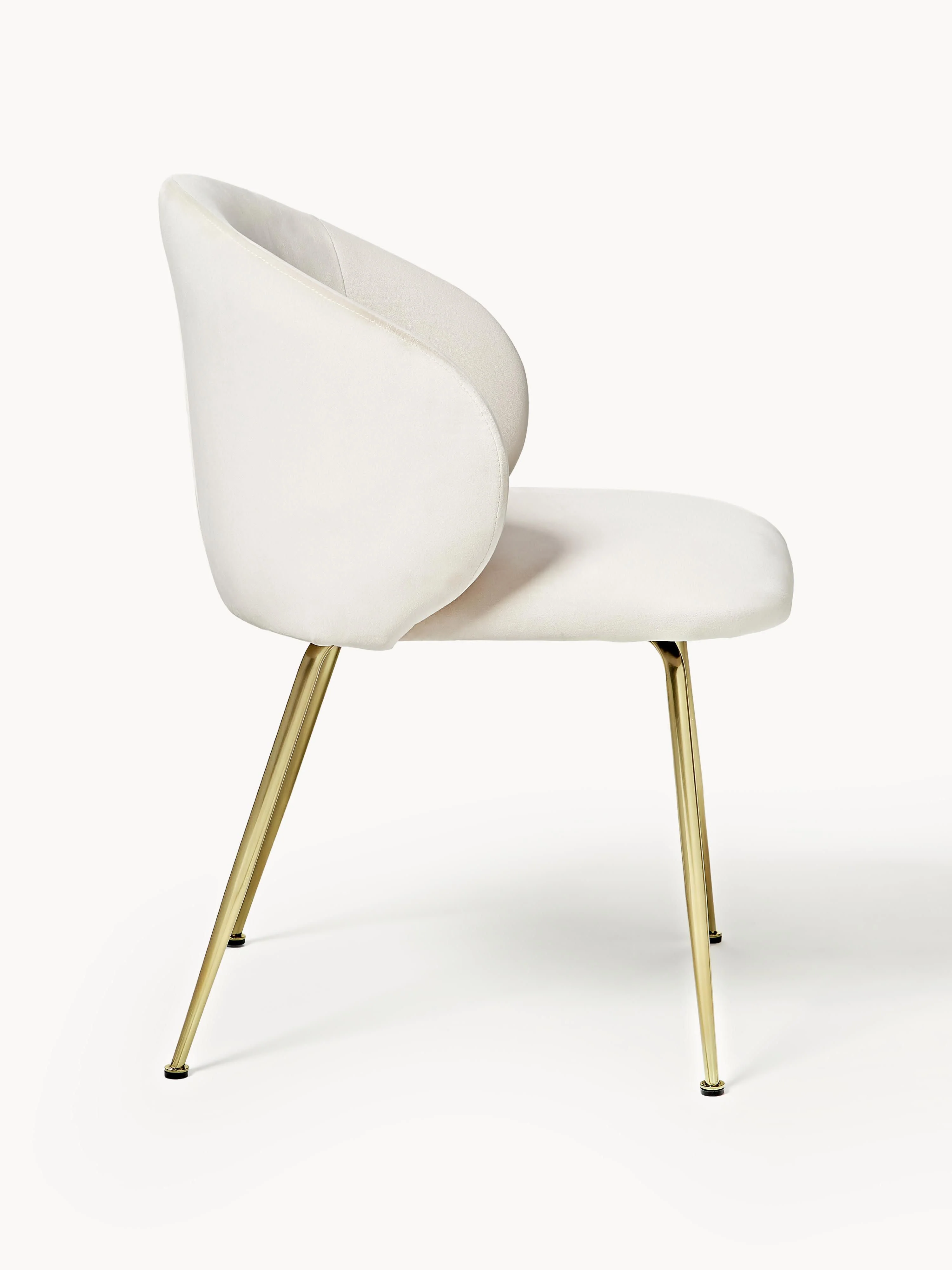 Fluwelen stoelen Luisa, 2 stuks