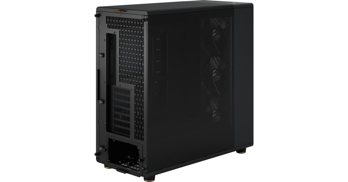 Fractal DesignNorth XL RC Charcoal Black TG Dark midi tower behuizing  (Zwart | 2x USB-A | 1x USB-C | Tempered Glass)