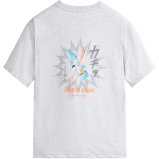 Picture Akureyri Tee Grey Melange Women FA23