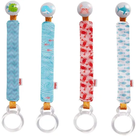 HABA 306075 Schnullerband Meereswelt, sortiert