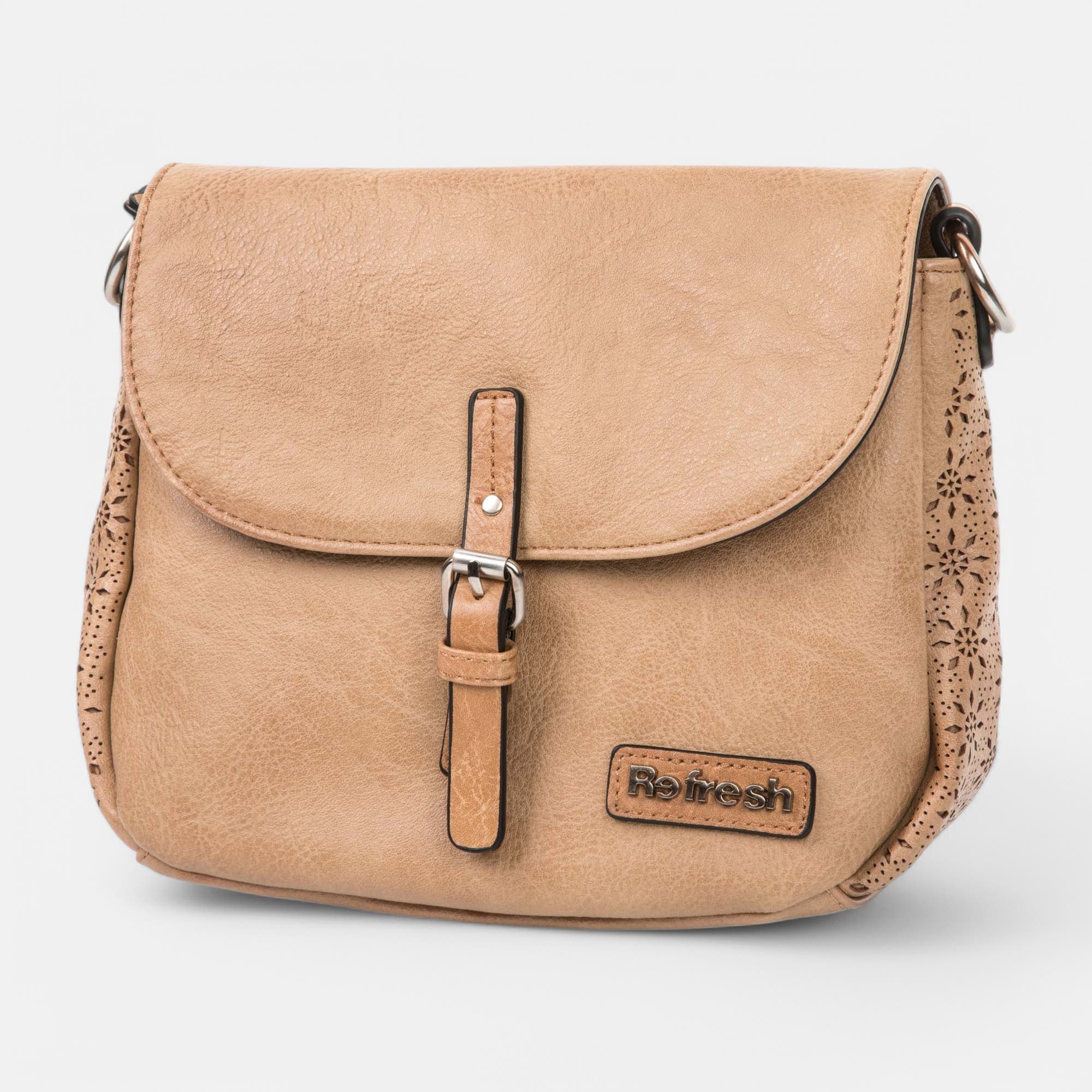 Sac bandoulière camel