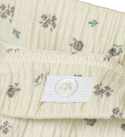 Name It Shorts - NmfJannis - Gebleichte Sand m. Blumen