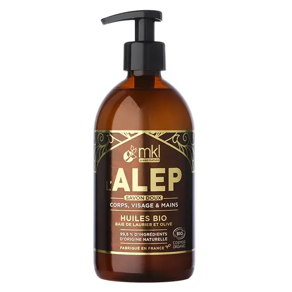 Sabonete Líquido Orgânico Aleppo MKL Green Nature 500ml