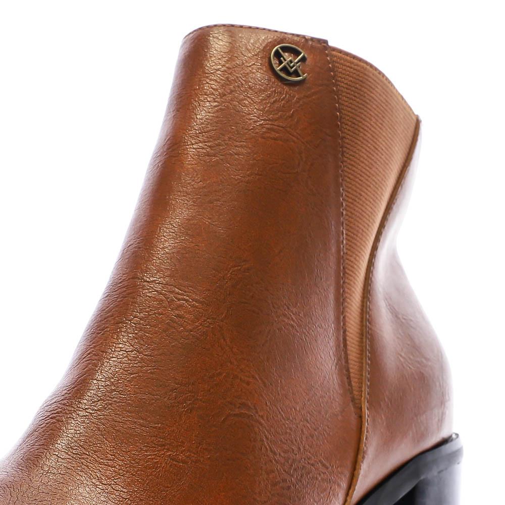 Chattawak Bottines Camel Femme Chattawak MORENO