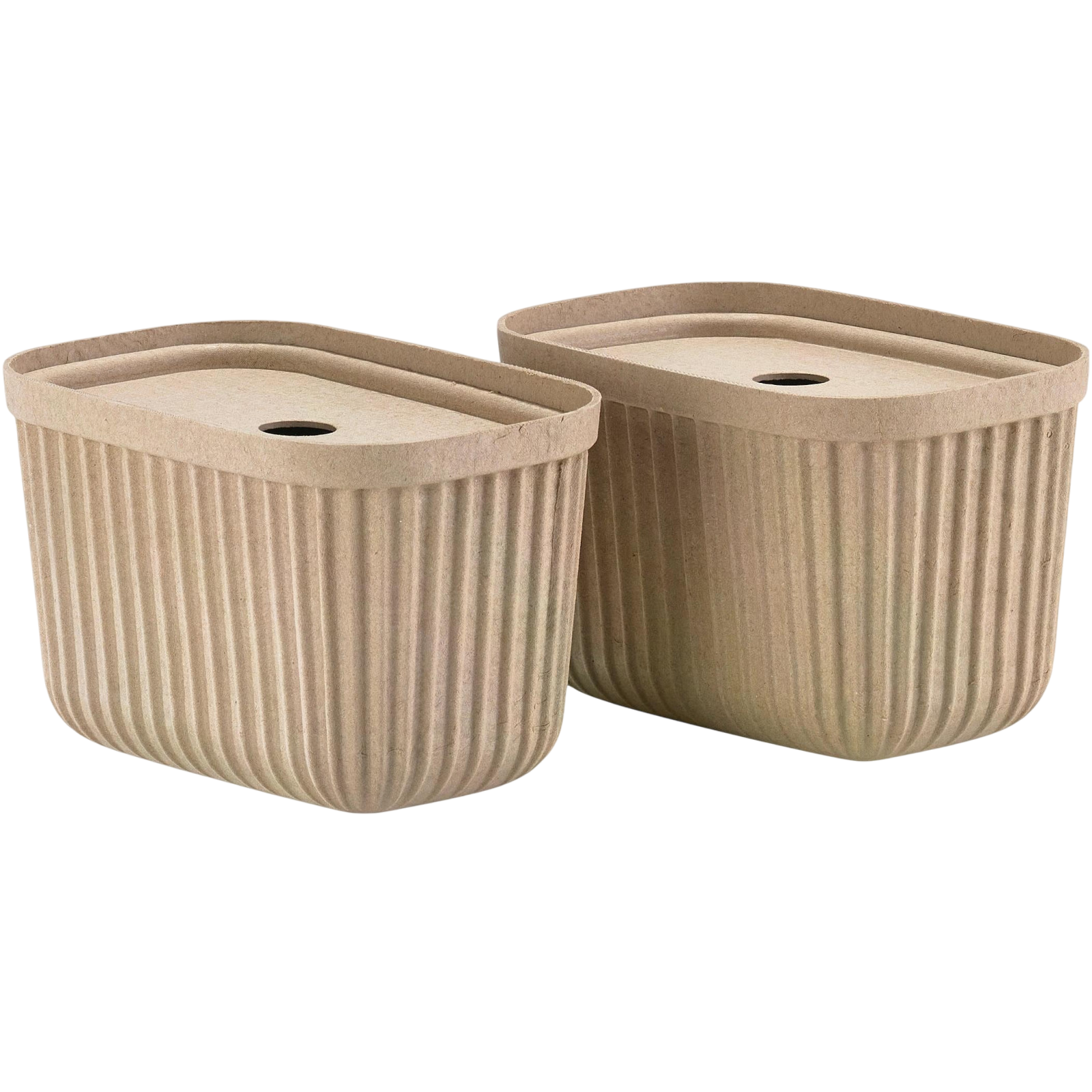 Aufbewahrungsbox Pulp S 2 Stück, Beige