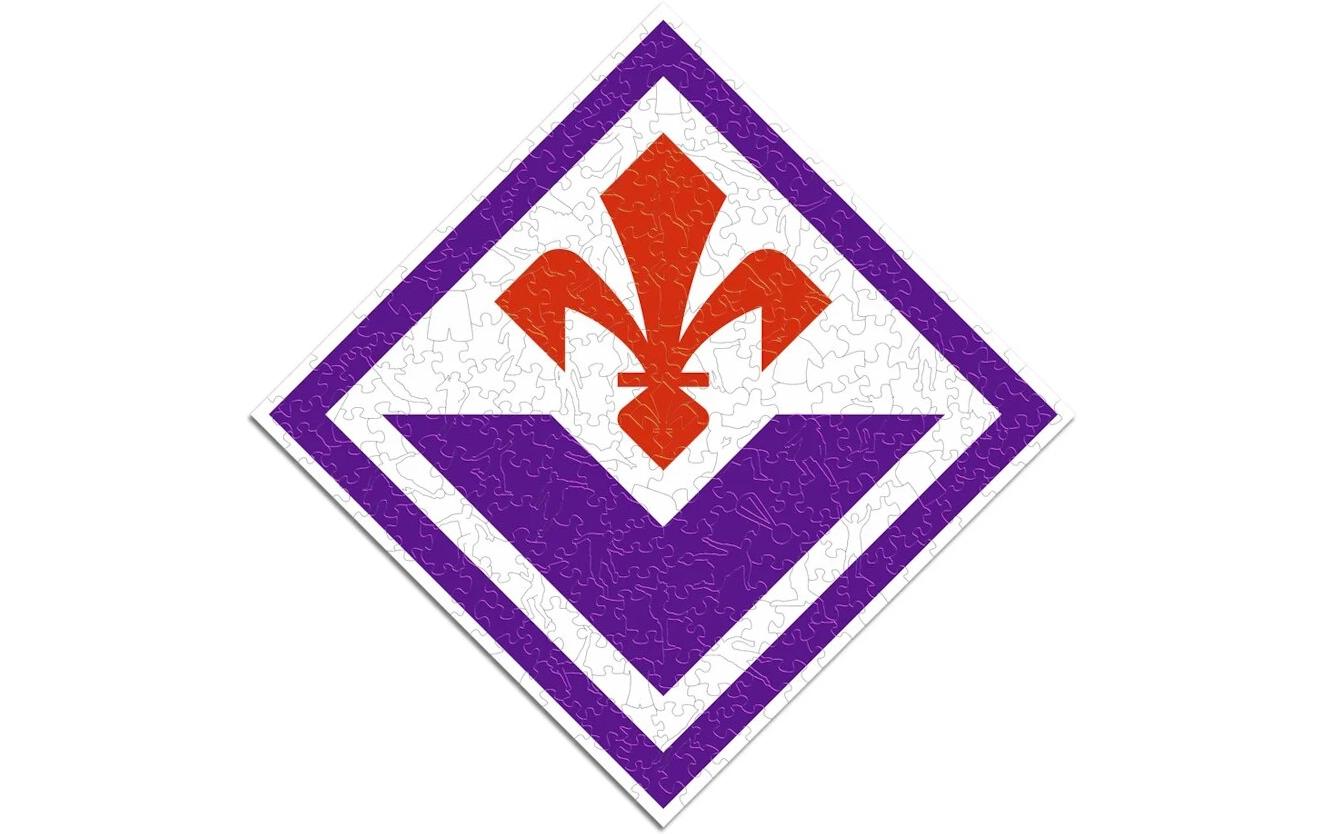 ACF Fiorentina – LogoOffizielles Holzpuzzle, Grösse M