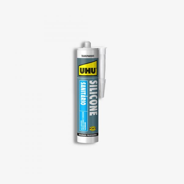 UHU Pro Silicone Sanitário 280ml Transparente