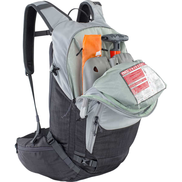 Sac à dos ski EVOC LINE 30L SILVER HEATHER CARBON GREY