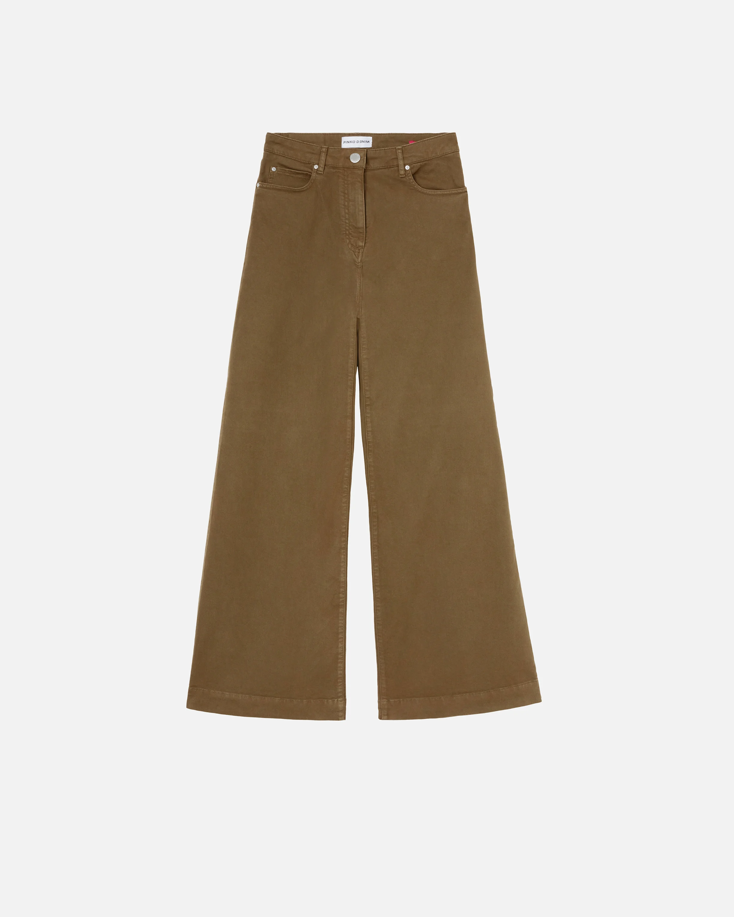 Pantalon wide leg | Vert