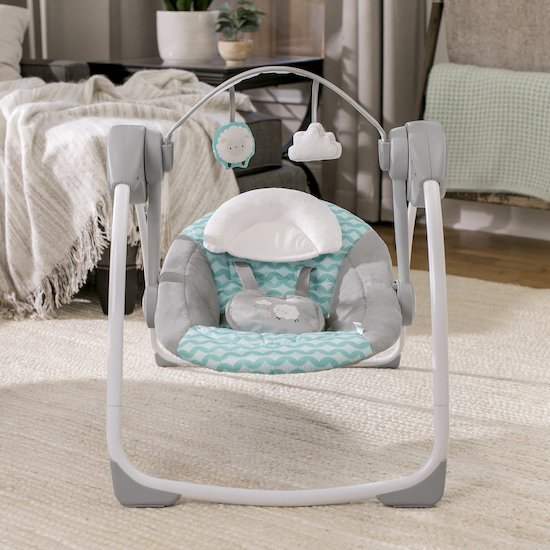 Balancelle Swingity Swing™ à pliage facile   Goji        de               Ingenuity