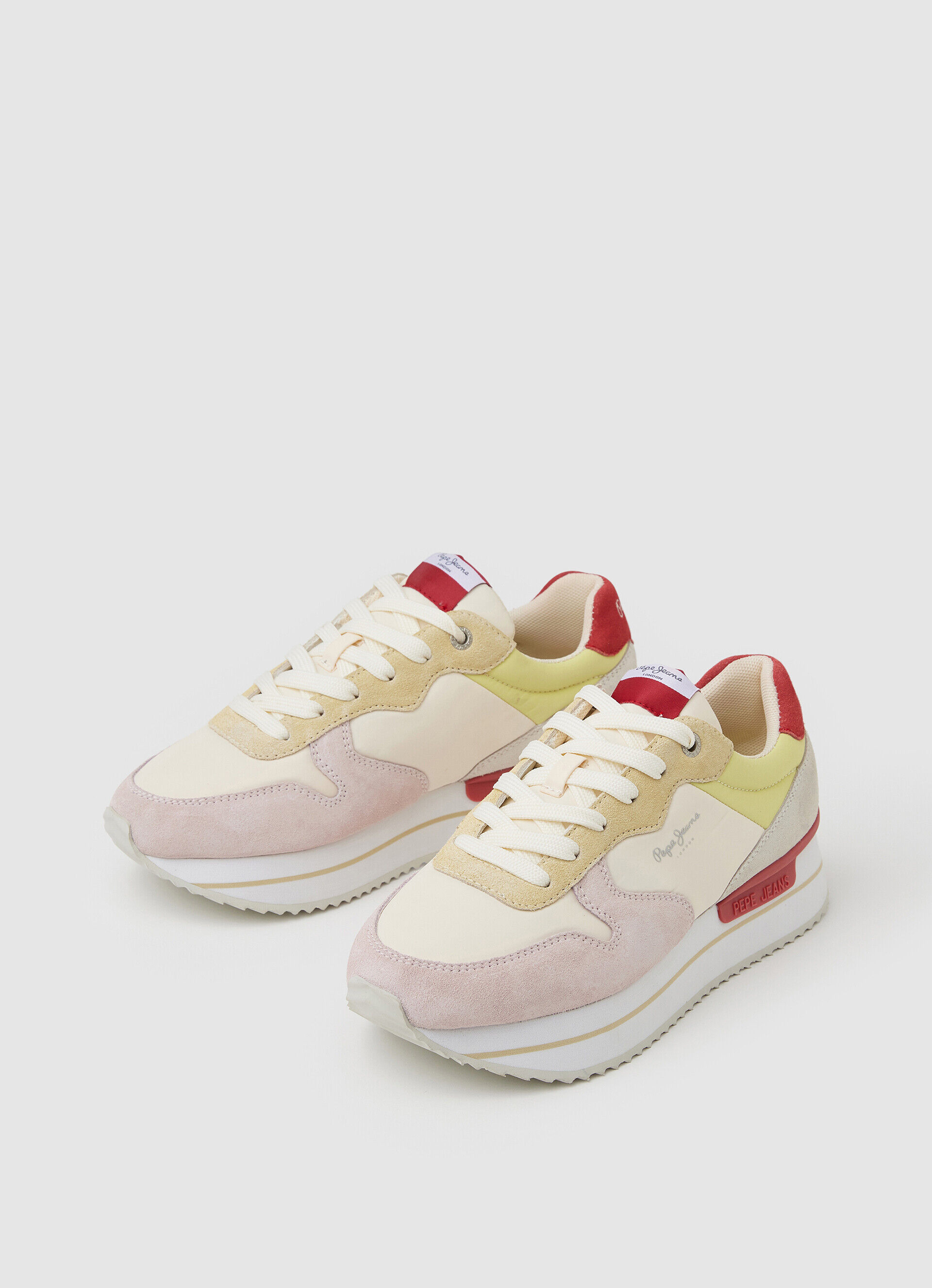 Sapatos combinados Rusper Sweet - branco de fábrica