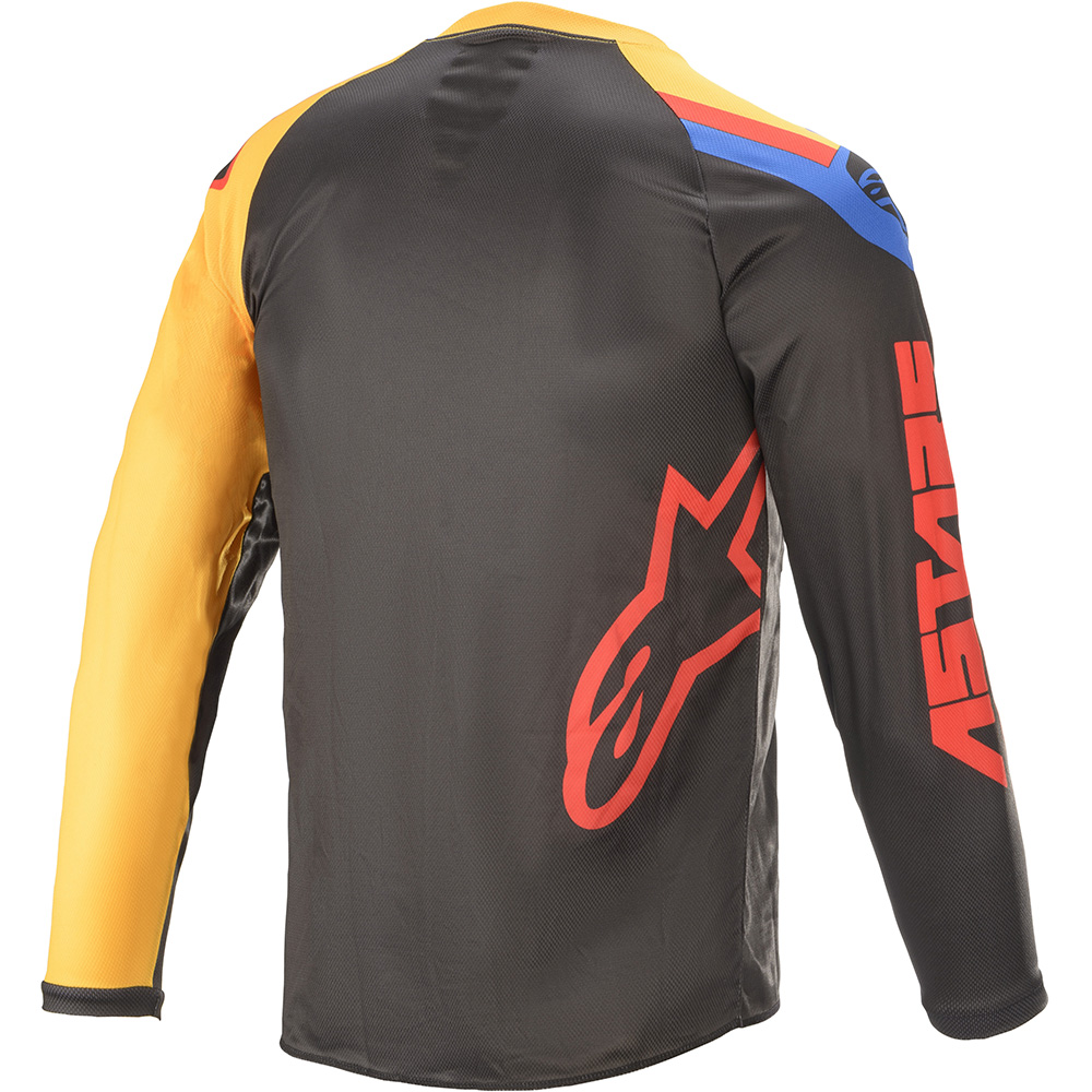Alpinestars - Maillot Enfant Youth Racer Venom - 2021 Noir / Rouge / Orange