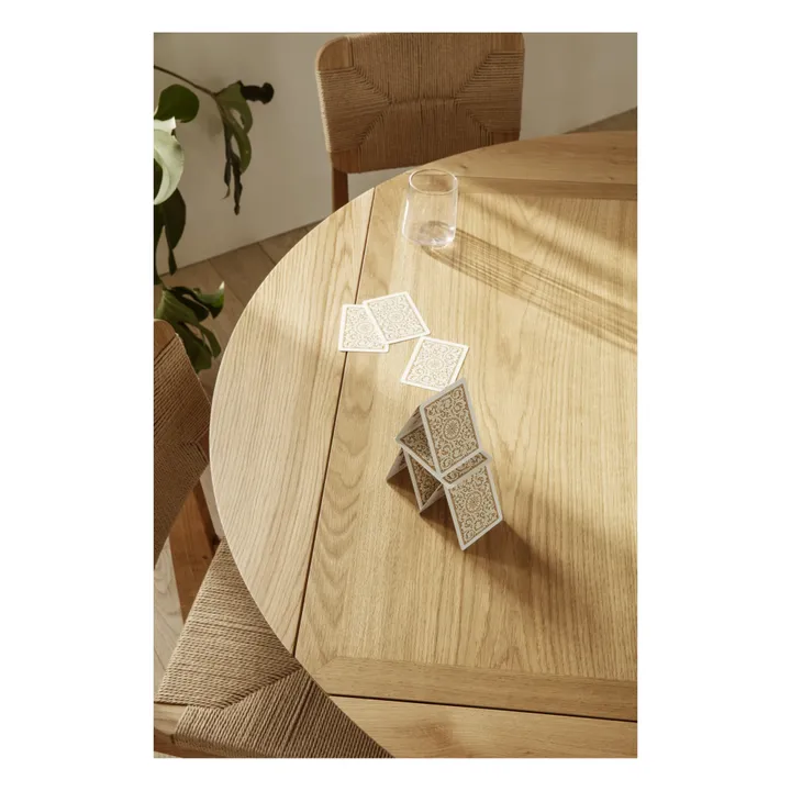 Gubi C-Chair paper cord - Marcel Gascouin | Chêne