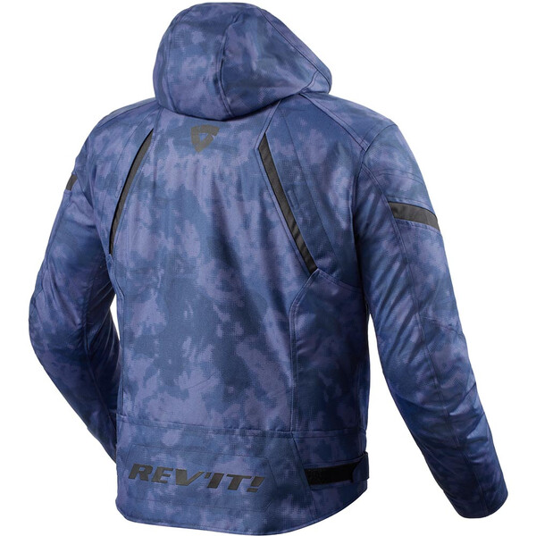 Rev'it - Blouson Flare 3 H2O Camouflage Bleu