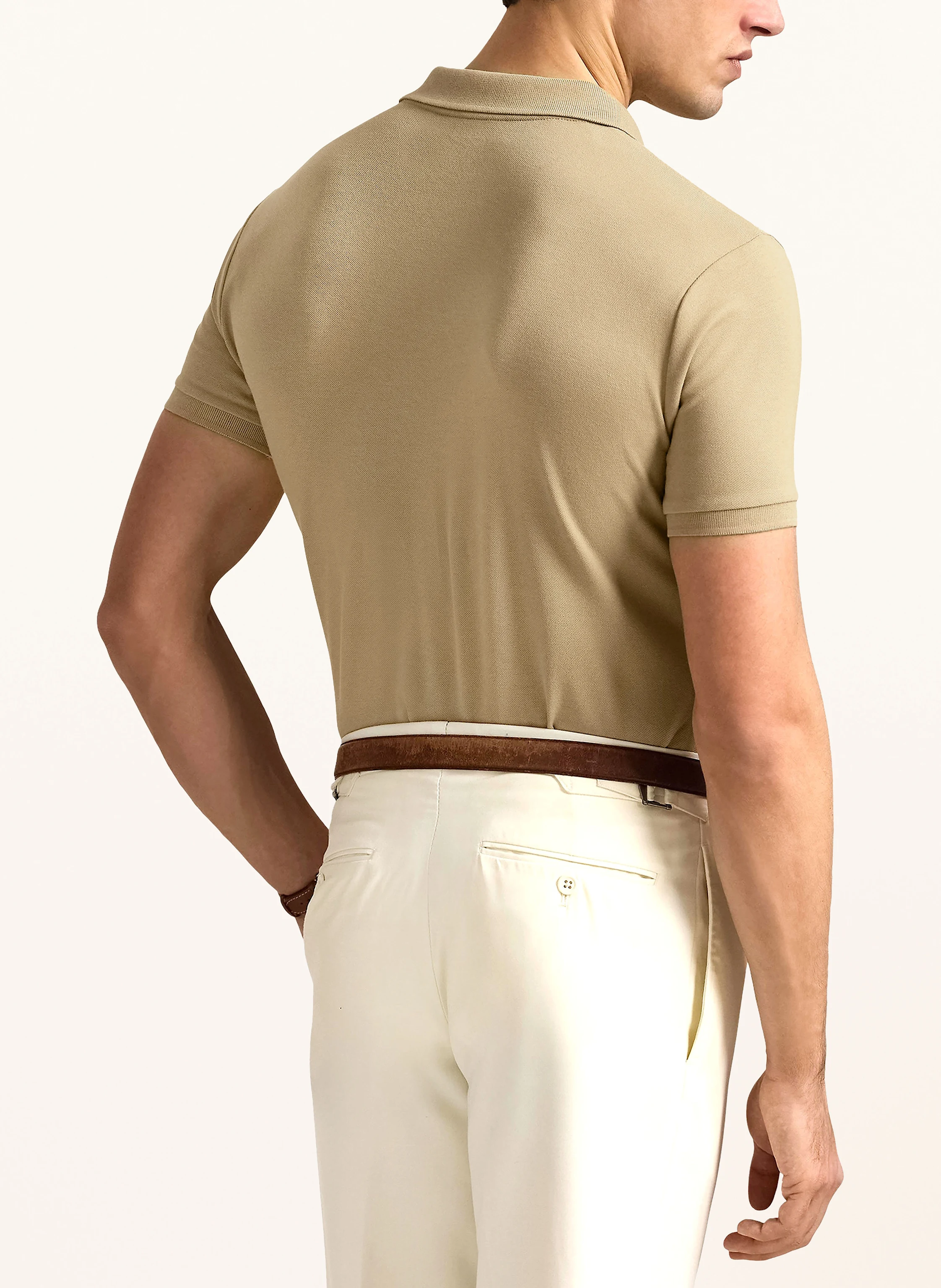 POLO RALPH LAUREN Piqué-Poloshirt Custom Slim Fit