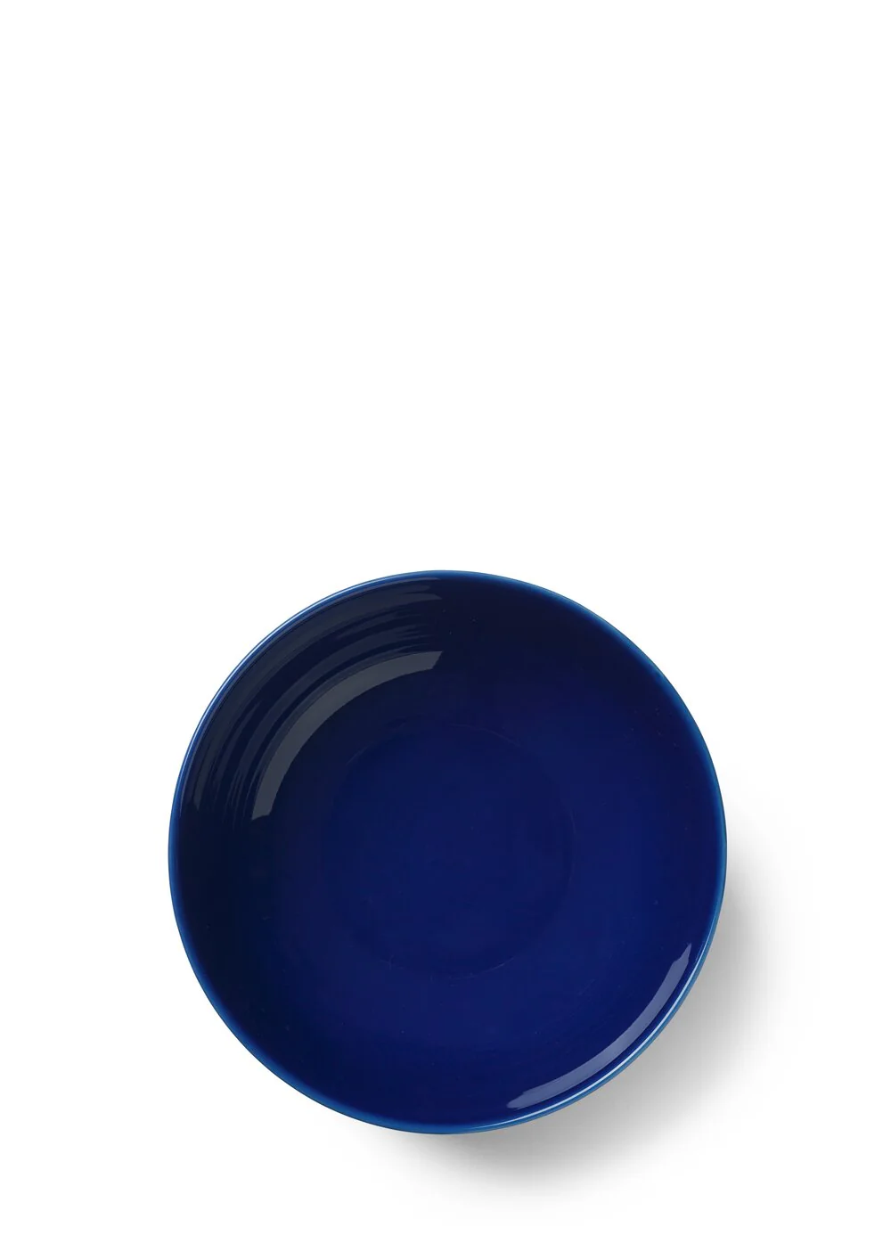 Lyngby Porcelæn  Rhombe Color skål, mørk blå - Ø15.5 cm.