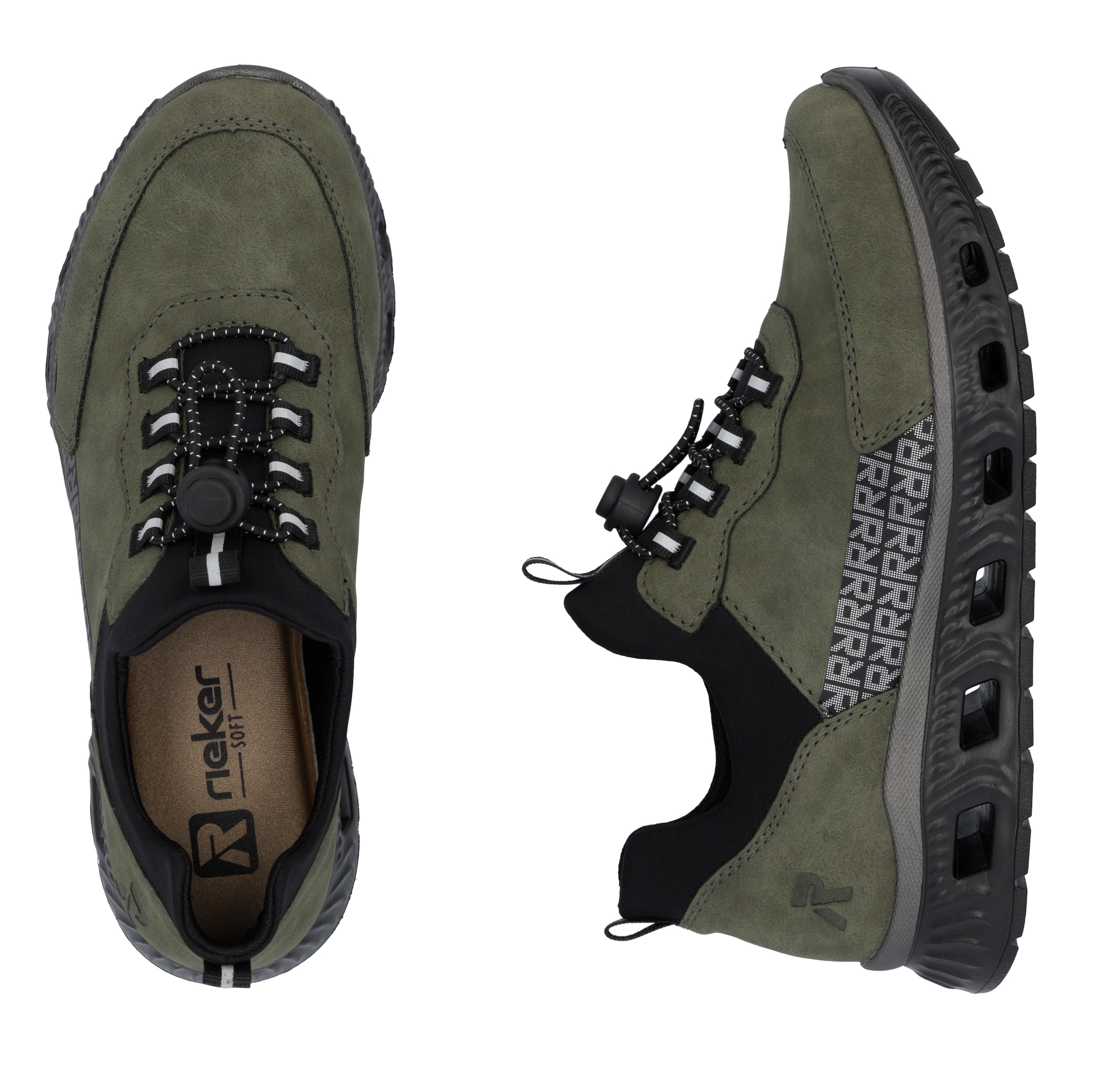 RIEKER Sport Slip-On Sneaker  zum Schlupfen