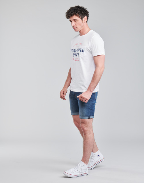 Lee - SS POSTER TEE - Blanc