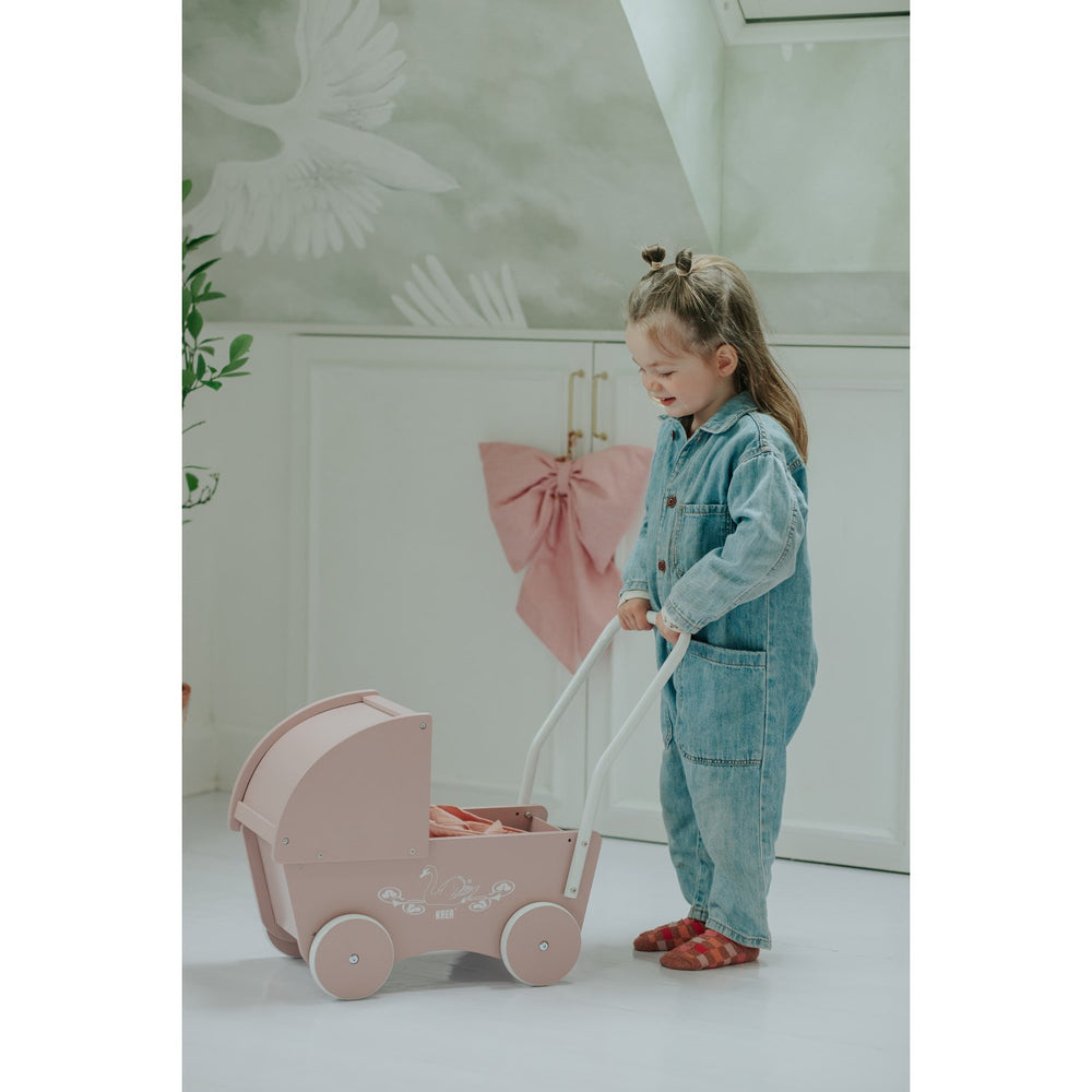 Køb KREA® Dukkevogn Rose
